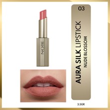 Note Aura Silk Lipstick 03 Nude Blossom