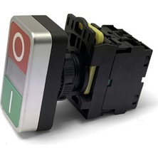 EW-55-11RL 1no+1nc 220V Ac Ledli Yeşil-Kırmızı Ikiz Buton Eurowest - 5'li Paket