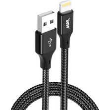 Buff BL71 USB Lightning 2.4A 1.2M Data ve Şarj Kablosu