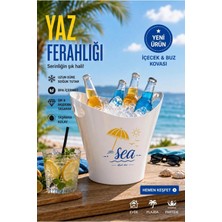 Galeriyo Sea 6 Lt. Içecek ve Buz Kovası – Taşınabilir