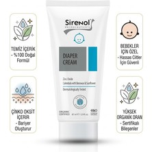 Sirenol Organik Sertifikalı Bebek Pişik Kremi 87 mL