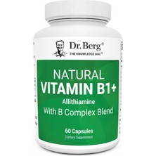 Dr. Berg B1 Takviyeli B Complex 60 Kapsül