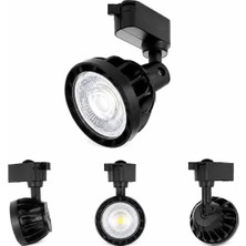 Cata CT-5314V Karina LED Ray Spot Armatür 33W 2900 Lümen Beyaz Işık Siyah