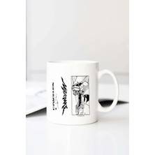 Meschain Meschaın Evangelion Kap Onlu Sw Baskılı 330 ml Porselen Kupa Bardak (123625-1)