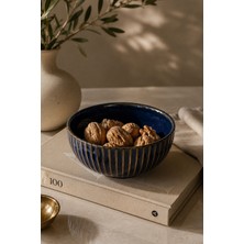 Casa Lusso Modern Porselen 10 cm 6'lı Çerez Kasesi ve Çok Amaçlı Sunum Tabağı