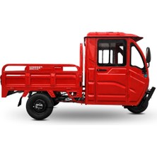 Regal Raptor RG28000 3 Teker Elektrikli Kasalı ve Kapılı Motosiklet Kırmızı