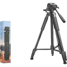 Nodar ND1044 Telefon Tripodu Ayarlanabilir Kollu 4 Kademeli 205 cm Siyah