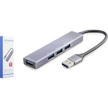 Hadron HDX7042 USB 3.0 Hub 4 Port 5 Gbps Gri