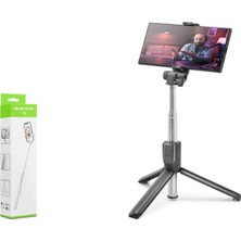 Nodar ND1039 Telefon Tripodu ve Selfie Çubuğu Bluetooth Kumandalı 67 cm Siyah