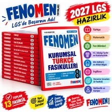 Fenomen Okul Fenomen 8 Kurumsal Türkçe Fasikülleri (1-13. Fasikül)8.sınıf Lgs
