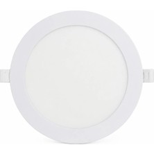 Cata CT-5148B 15W Slim LED Panel 6400K Beyaz Işık 1520 Lümen Yuvarlak Sıva Altı