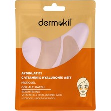 Dermokil Aydınlatıcı C Vitamini Hyalüronik Asit Hidrojel Göz Altı Patch 7 G