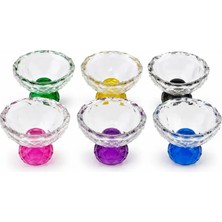 I Love Home Glass Kristal Top Kahve Yanı Lokumluk 6'lı Set
