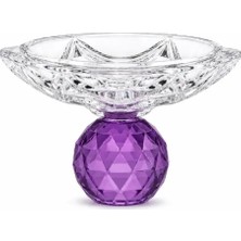 I Love Home Glass Kristal Top Mini Kase Tekli - 11 cm Mor