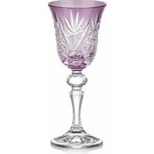 I Love Home Glass Éclat Kristal Kahve Yanı Bardağı - Tekli Mor