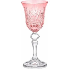 I Love Home Glass Éclat Kristal Kahve Yanı Bardağı - Tekli Pembe