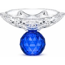 I Love Home Glass Kristal Top Mini Kase Tekli - 11 cm Mavi