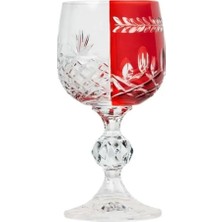 I Love Home Glass Hybrid Cam Kristal Bardak 150 ml Kırmızı