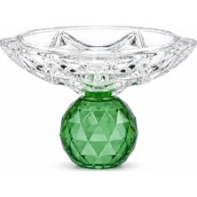 I Love Home Glass Kristal Top Mini Kase Tekli - 11 cm Yeşil