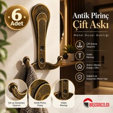 Haskan Lila Portmanto Antik Sarı 6 Adet