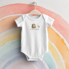 Igigi Collection Igıgı Collection My First Adventure Ilk Maceram Baskılı %100 Pamuk Bebek Zıbın