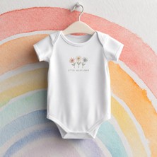 Igigi Collection Igıgı Collection Little Wildflower Minik Kır Çiçeği Baskılı %100 Pamuk Bebek Zıbın