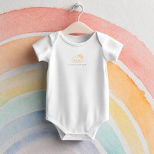 Igigi Collection Igıgı Collection Little Cloud Nine Mutluluk Bulutu Baskılı %100 Pamuk Bebek Zıbın