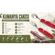 Özmert Askeri Malzeme Kamp & Piknik Seti – Kaşık‑çatal Kiti ve Kumanya Çakısı – Taşınabilir Outdoor
