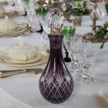I Love Home Glass Kristal Zemzem Karaf 200 ml Siyah