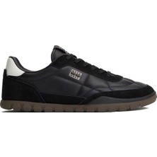 Tommy Hilfiger Siyah Erkek Sneaker Tommy Jeans Low Lth Runner