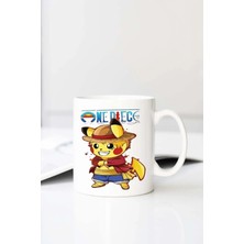 Meschain Meschaın Gala Dragon Ball Goku Baskılı 330 ml Porselen Kupa Bardak (123468-2)