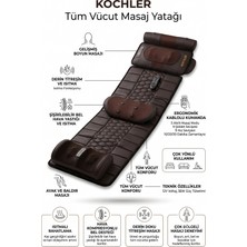Kochler Tam Vücut Masaj Yatağı – Boyun, Sırt, Bel, Bacak ve Ayaklar Için Profesyonel Masaj Deneyimi