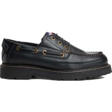 Tommy Hilfiger Siyah Erkek Casual Ayakkabı Archıve '01 Lth Shoe