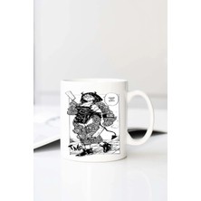 Meschain Meschaın Dorohedoro Devil Nikaido Baskılı 330 ml Porselen Kupa Bardak (123506-1)