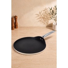 Gigilli Esperanza Titanyum Krep Tava 26 cm Krem