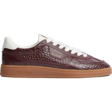 Tommy Hilfiger Bordo Kadın Sneaker The Greenwıch Edge Premıum