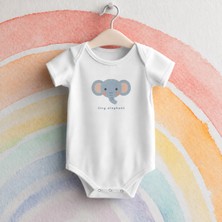 Igigi Collection Igıgı Tiny Elephant Baskılı Bebek Zıbın