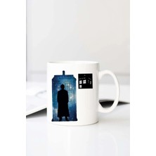 Meschain Meschaın Dr Who Baskılı 330 ml Porselen Kupa Bardak (123560-1)