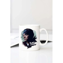 Meschain Meschaın Eminem Rap Kap Onlu Mo 1 Baskılı 330 ml Porselen Kupa Bardak (123472-5)
