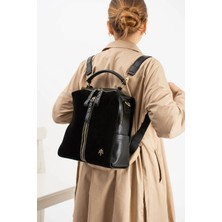 Jacquline 26KCLZD378C Kadın Omuz Çantası Siyah
