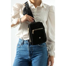 Jacquline 26KCLZD376C Kadın Omuz Çantası Siyah