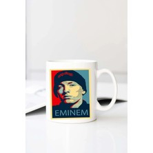 Meschain Meschaın Eminem Rap Kap Onlu Mo Baskılı 330 ml Porselen Kupa Bardak (123473-1)