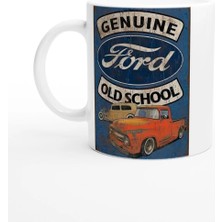 Meschain Meschaın Ford Old School Pickup Kupa Bardak