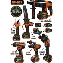 Ridepro RP-1127 4’lü Set 800 Nm’li + 2’li Set Testere ve Makas