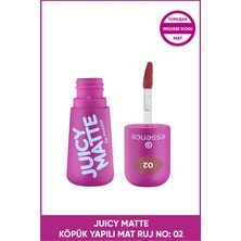 Essence Juıcy Matte Köpük Yapılı Mat Ruj No: 02 Featherlight Pink