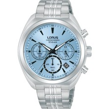 Lorus RT385KX9 Quartz Çelik Mavi Kadran 41 mm Erkek Kol Saati