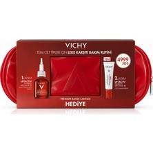 Vichy Tüm Cilt Tipleri Için Leke Karşıtı Bakım Seti: Koyu Leke Karşıtı Serum 30ML & SPF50+ Göz Kremi 15ML