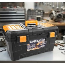 RIDEPRO Superbag 22 Craft Plastik Kilitli Takım Çantası