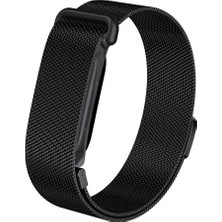 Mobaxaksesuar Google Fitbit Air Kordon Milano Loop Metal Band