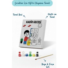 Tabdiko Ramazan Eğitici Boyama Seti 11 Ayın Sultanı (Şövalesiz)